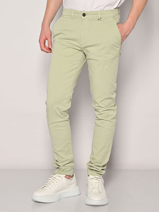 Brokers Jeans Παντελόνι Ελαστικό Πράσινο