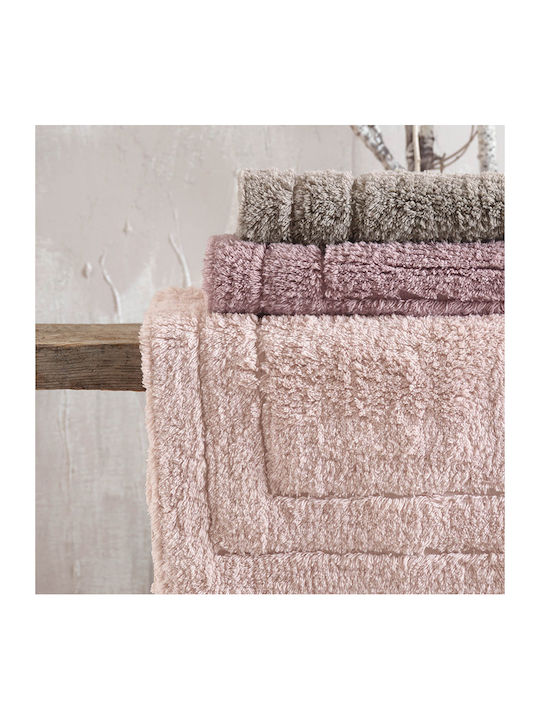 Rythmos Bath Mat Cotton Senna 120-105-2575 Powd...