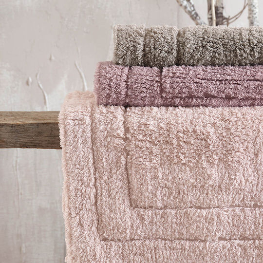 Rythmos Set Bath Mats Cotton Senna 120-105-2574 Vintage Purple 50x80cm