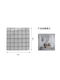 Panouri Decorative 3D Cu Adeziv Negru 30x30cm