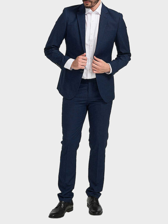 Rook Men's Suit Navy Blue