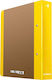 Donau Clipboard with 2 Rings for Paper A4 Yellow 1pcs