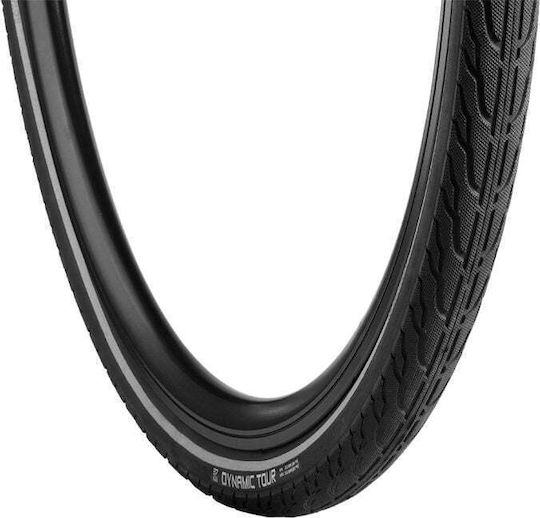 Dinamic Tour Trekking Bike Tyres 28x1.5 8x1.1 8 28-622 Wired Tread Black Reflection Sipe