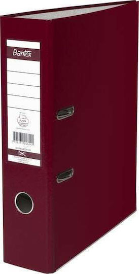 Bantex Binders 4/30 for Paper A4 Burgundy 1pcs