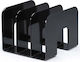Durable Magazine File Organizer Black 16.5x21x21.5cm.