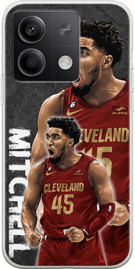 Nba Stars - Donovan Mitchell Back Cover Silicon Multicolor (Honor X6)