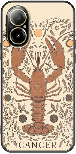 Zodiac - Cancer Back Cover Silicone Multicolour (Realme C67)