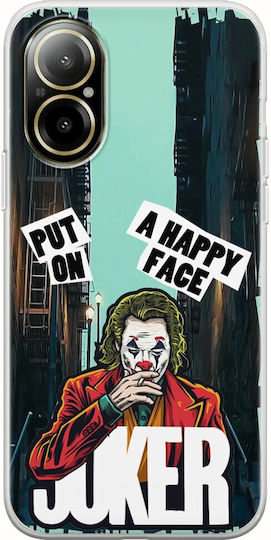 Joker - Put On A Happy Face Back Cover Silicone Multicolour (Realme C67)