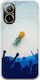 Pineapple Back Cover Silicone Multicolour (Realme C67)