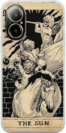 Tarot Cards - The Sun Back Cover Silicone Multicolour (Realme C67)