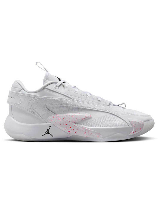 Jordan Luka 2 Niedrig Basketballschuhe White / Hyper Pink / Black