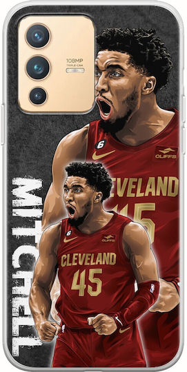 Nba Stars - Donovan Mitchell Back Cover Silicon Multicolor (Vivo V23 5G)