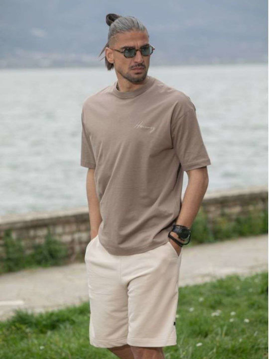 Henry Clothing Тениска Camel