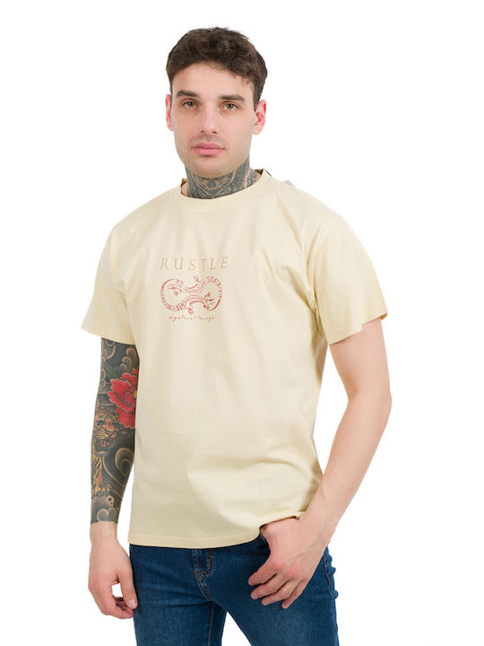 Van Hipster Men's Short Sleeve T-shirt beige