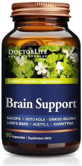 Doctor Life Brain Support Mental Clarity Regenerare Supliment Alimentar 90 Capsule