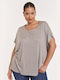 Jucita Damen Bluse Gray