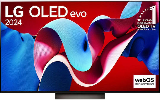 LG Smart Τηλεόραση 65" 4K UHD OLED evo AI C4 HDR (2024) OLED65C41LA