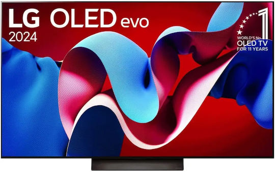 LG Smart Television 55" 4K UHD OLED evo AI C4 HDR (2024)