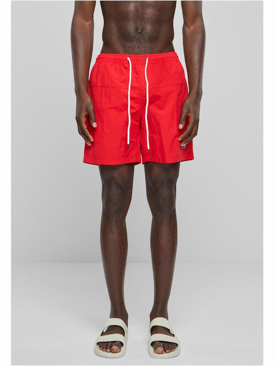 Urban Classics Herren Badehose Cityred