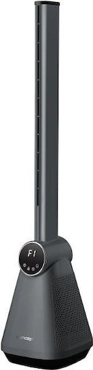 Concept Tower Fan 50W with Remote Control Gray