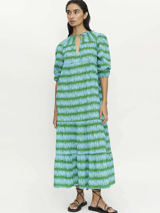 Compania Fantastica Summer Maxi Dress Green