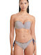 Bikini Slip mit Schnürchen Navy