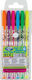 Centrum Neon 6 Colour Gel Pen Set 87400