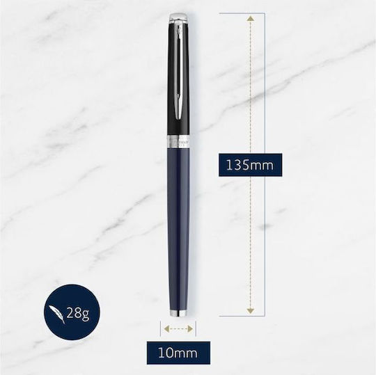 Waterman Hemisphere C.block Black-blue Ct Rball