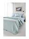 Guy Laroche Idol Σετ Κουβερλί Υπέρδιπλο Microfiber Mint 220x240cm 2τμχ