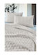 Guy Laroche Tempest Module Cuvertură Extra-dublu Microfibra Natural 250x240cm 2buc