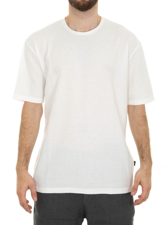 Rose & Cigar Men's Short Sleeve T-shirt White