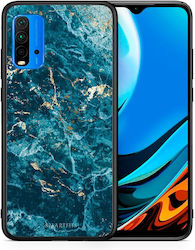 Marble Blue Xiaomi Redmi 9t Case