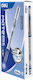 Deli Roller Pen Cap 0.5 Mate Eq400-bl Blue