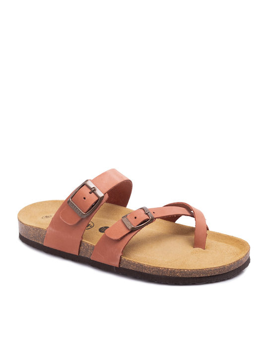 Bombay Leather Women's Flat Sandals Anatomic Tile