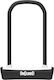 OnGuard U-lock Bicycle Pedal Lock Gray