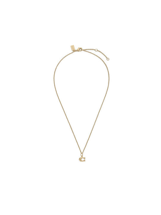 Coach Necklace 37335949gld710 Gold Coach Necklace