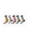 Yookie Gemusterte Socken Mehrfarbig 5Pack