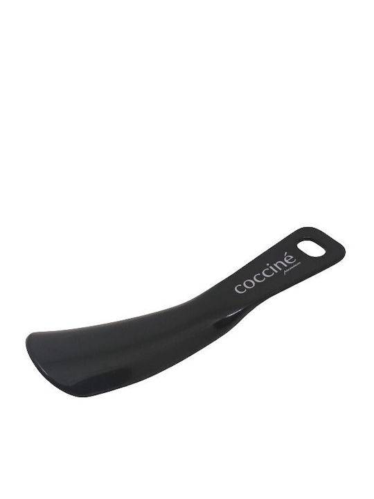 Coccine Kurzer Kunststoffschuhlöffel Schwarz 15 cm