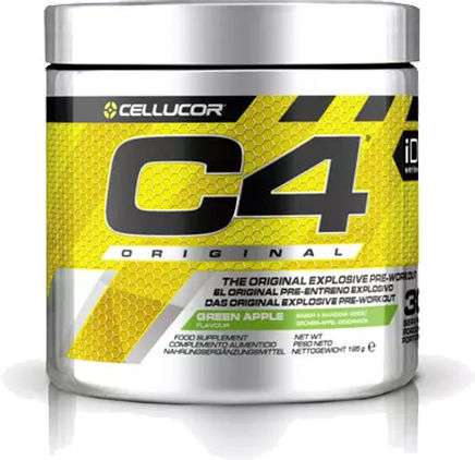 Cellucor C4 Original ID Series Supliment Pre-antrenament 195gr Măr Verde