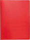 Q-connect Q-connect Presentation Folder Pp A4 380 Micron 10 Sleeves Red