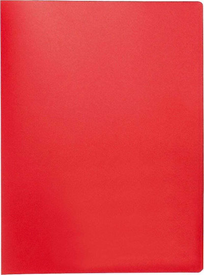Q-connect Q-connect Presentation Folder Pp A4 380 Micron 10 Sleeves Red