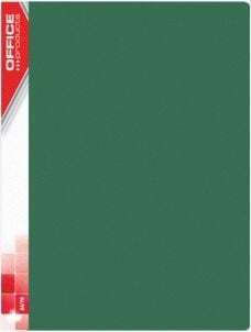 Папка за документи A4 с 40 ръкави Office Products зелена
