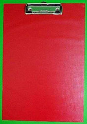 Clipboard D.rect A4 Red