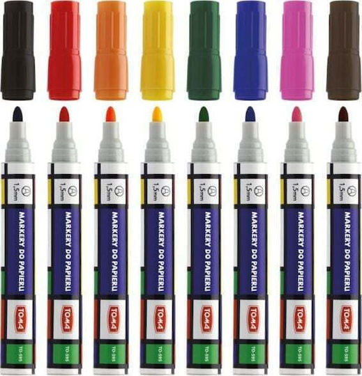 Toma Toma Paper Markers Tip 2 5mm 8 Colours Toma Targi