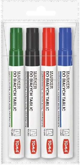 Toma Marker Whiteboards 4 Pcs 282255