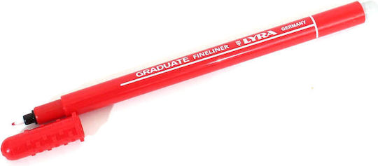 Graduate Fineliner Red No 018 Lyra 006773500