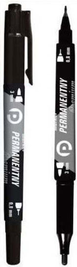 Tetis Permanent Markers Black Km501-v2