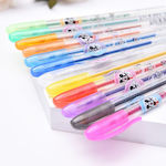 Set 36 Scented Gel Pens Glitter Writing Thickness 1 Mm Multicolor