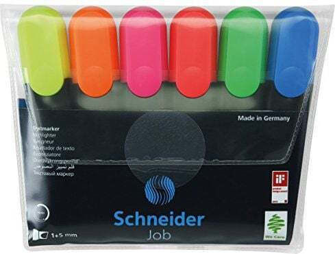 Job Marker 6 Pieces Colour Mix Wikr-0984492