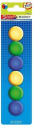 Starpak Кръгли Магнитни сетове Пластмасови 6pcs